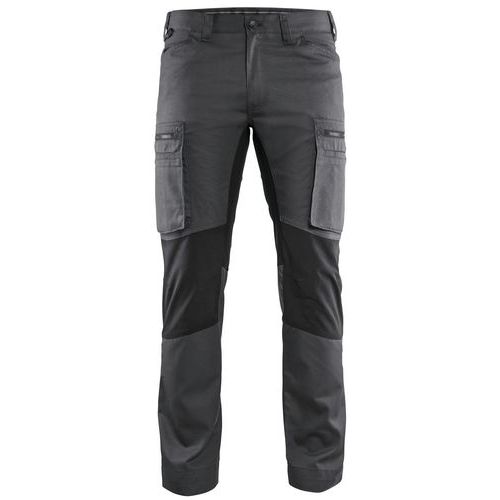 Pantalon De Travail Services Stretch Gris Foncé/noir Taille 56c