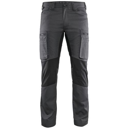 Pantalon De Travail Services Stretch Gris Foncé/noir Taille 58c
