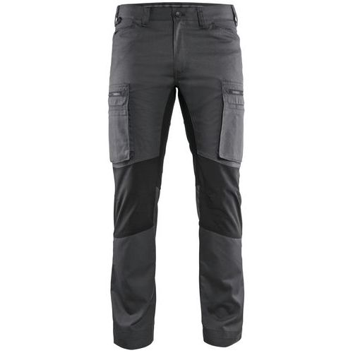 Pantalon De Travail Services Stretch Gris Foncé/noir Taille 38c