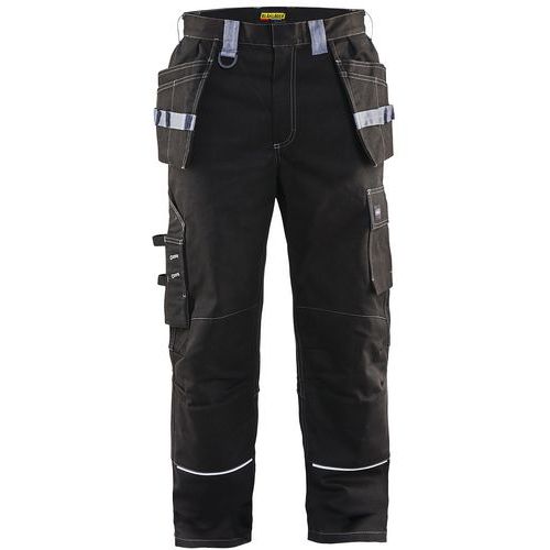 Pantalon Artisan Retardant Flamme Noir/gris Taille 42l