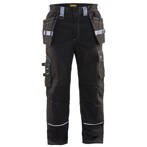 Pantalon Artisan Retardant Flamme Noir/gris Taille 48l
