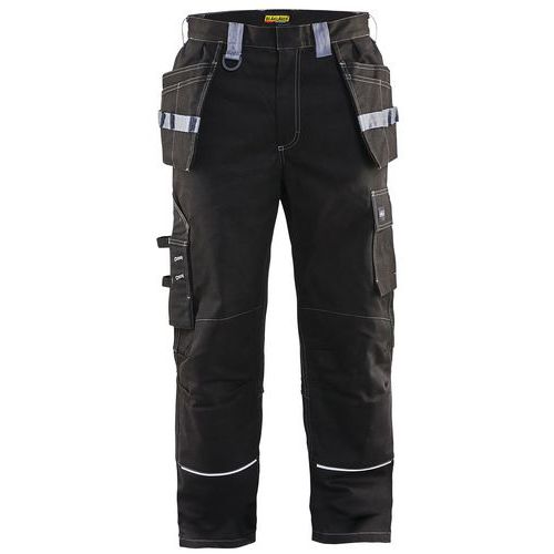 Pantalon Artisan Retardant Flamme Noir/gris Taille 50l