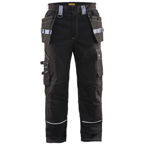 Pantalon Artisan Retardant Flamme Noir/gris Taille 40