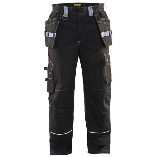 Pantalon Artisan Retardant Flamme Noir/gris Taille 44