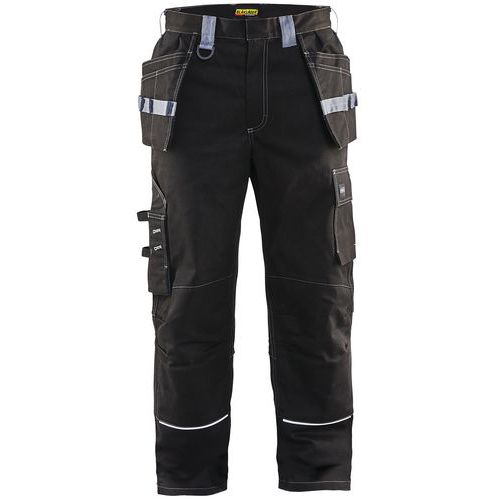 Pantalon Artisan Retardant Flamme Noir/gris Taille 48