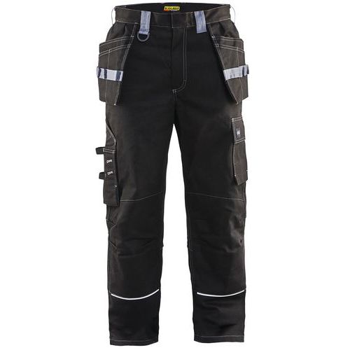Pantalon Artisan Retardant Flamme Noir/gris Taille 50c