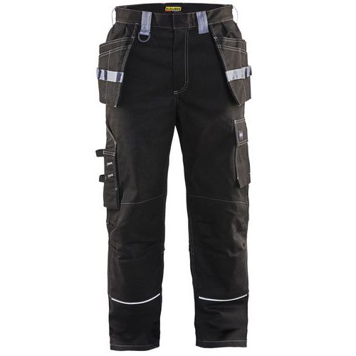 Pantalon Artisan Retardant Flamme Noir/gris Taille 42c