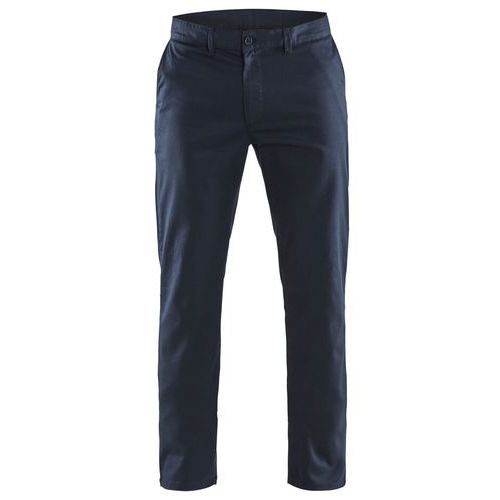Pantalon De Travail Chino Stretch 2d Marine Foncé Taille 40l