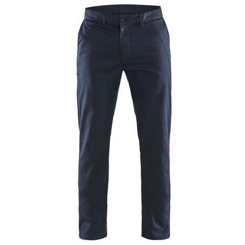 Pantalon De Travail Chino Stretch 2d Marine Foncé Taille 42l