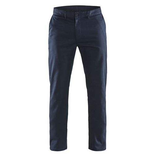 Pantalon De Travail Chino Stretch 2d Marine Foncé Taille 40