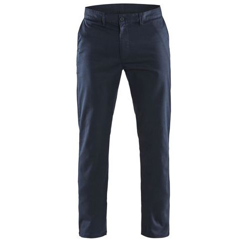Pantalon De Travail Chino Stretch 2d Marine Foncé Taille 42