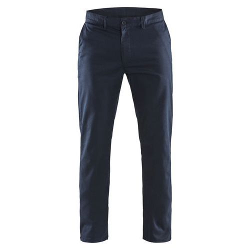 Pantalon De Travail Chino Stretch 2d Marine Foncé Taille 44