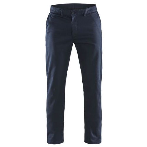 Pantalon De Travail Chino Stretch 2d Marine Foncé Taille 50