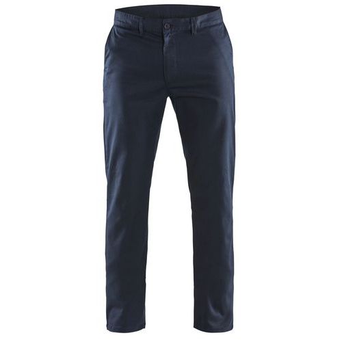 Pantalon De Travail Chino Stretch 2d Marine Foncé Taille 52