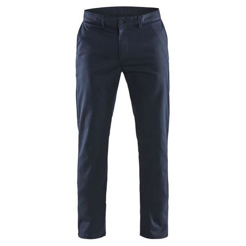 Pantalon De Travail Chino Stretch 2d Marine Foncé Taille 56