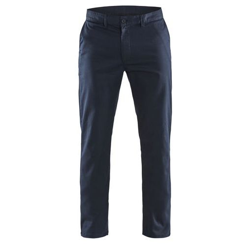 Pantalon De Travail Chino Stretch 2d Marine Foncé Taille 54c