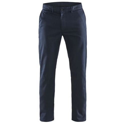 Pantalon De Travail Chino Stretch 2d Marine Foncé Taille 58c
