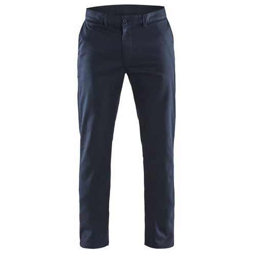 Pantalon De Travail Chino Stretch 2d Marine Foncé Taille 42c