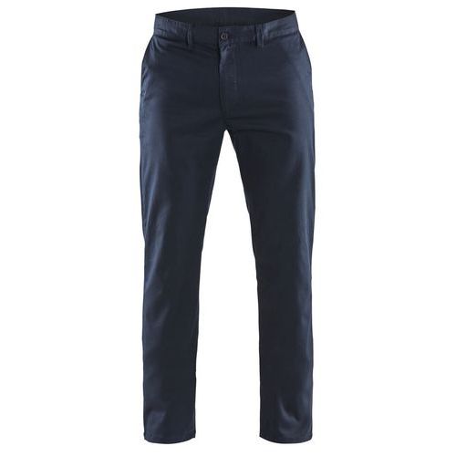 Pantalon De Travail Chino Stretch 2d Marine Foncé Taille 44c