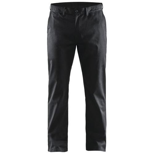 Pantalon De Travail Chino Stretch 2d Noir Taille 44l