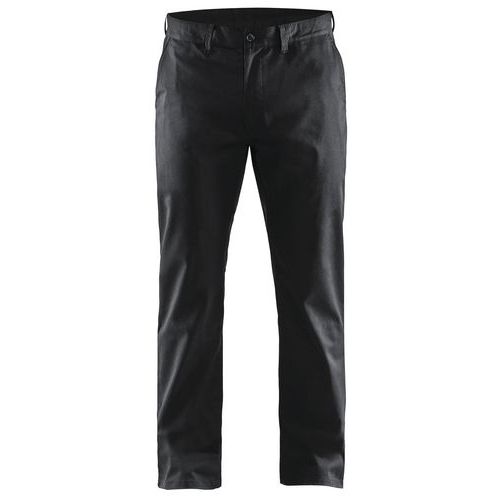 Pantalon De Travail Chino Stretch 2d Noir Taille 48l