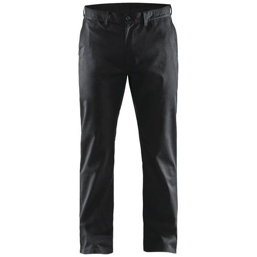 Pantalon De Travail Chino Stretch 2d Noir Taille 50l