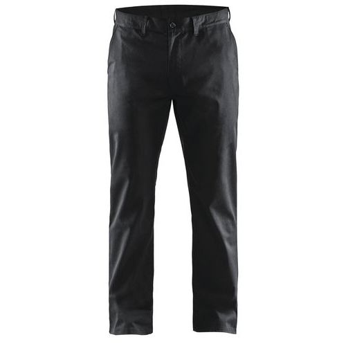 Pantalon De Travail Chino Stretch 2d Noir Taille 46