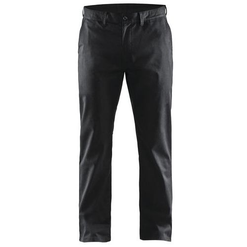 Pantalon De Travail Chino Stretch 2d Noir Taille 48
