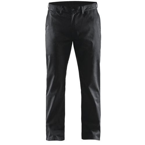Pantalon De Travail Chino Stretch 2d Noir Taille 50