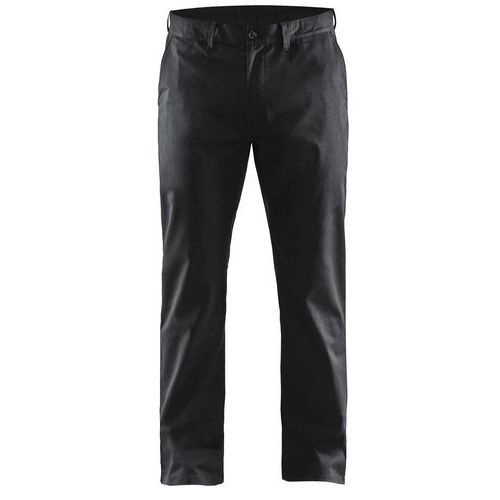 Pantalon De Travail Chino Stretch 2d Noir Taille 52