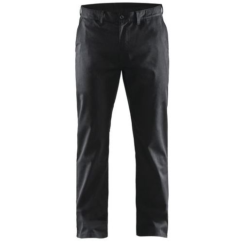 Pantalon De Travail Chino Stretch 2d Noir Taille 48c