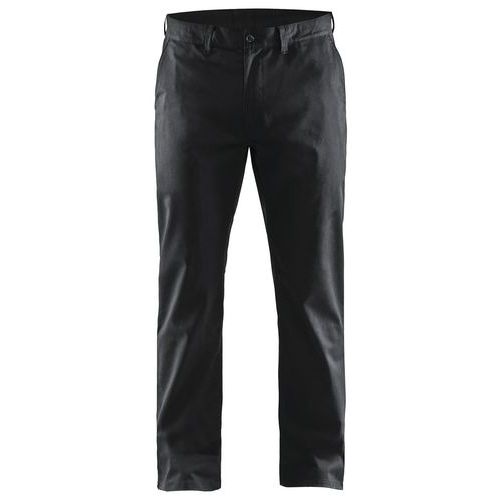 Pantalon De Travail Chino Stretch 2d Noir Taille 54c