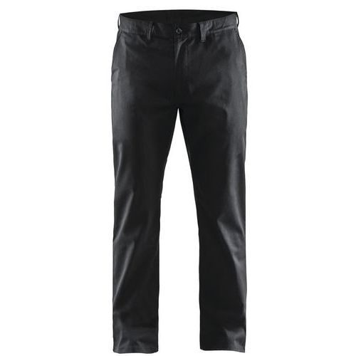 Pantalon De Travail Chino Stretch 2d Noir Taille 58c
