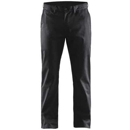 Pantalon De Travail Chino Stretch 2d Noir Taille 38c
