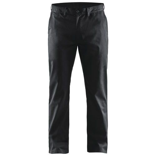 Pantalon De Travail Chino Stretch 2d Noir Taille 40c