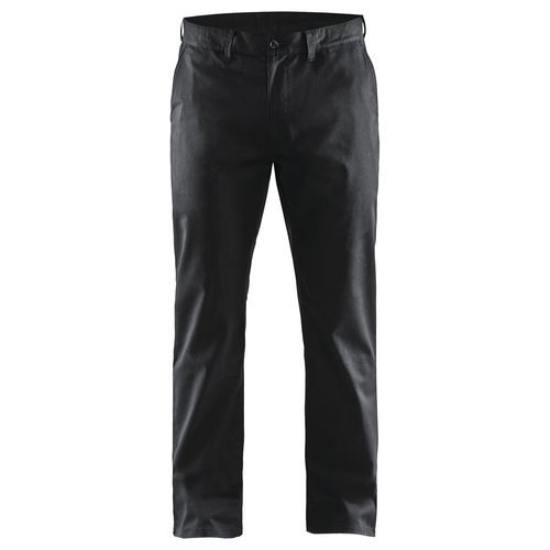 Pantalon De Travail Chino Stretch 2d Noir Taille 44c