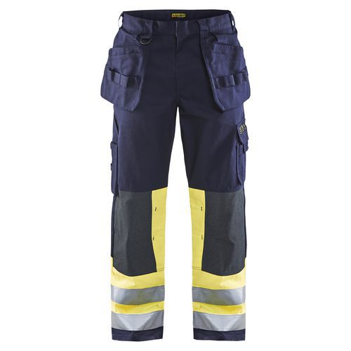 Pantalon De Travail Artisan Multinormes Fluorescent Taille 58
