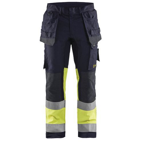 Pantalon De Travail Multinormes Inhérent Stretch Fluorescent Taille 40