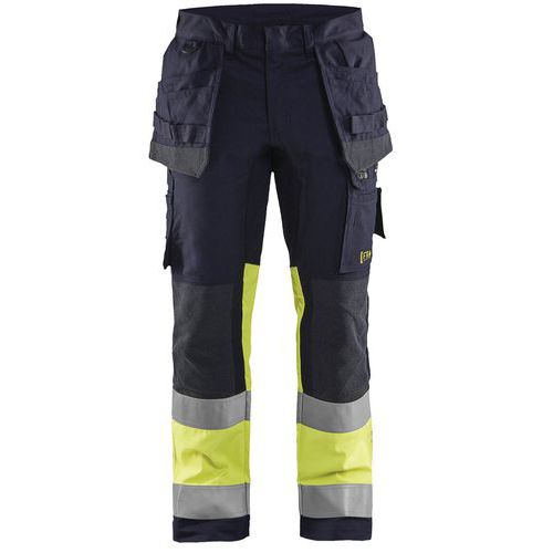 Pantalon De Travail Multinormes Inhérent Stretch Fluorescent Taille 42
