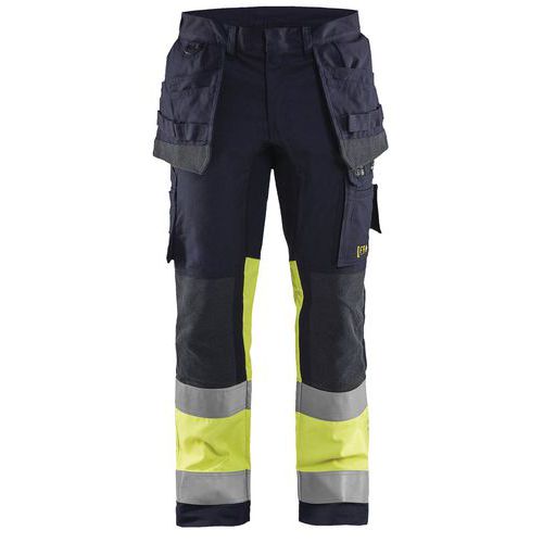 Pantalon De Travail Multinormes Inhérent Stretch Fluorescent Taille 44