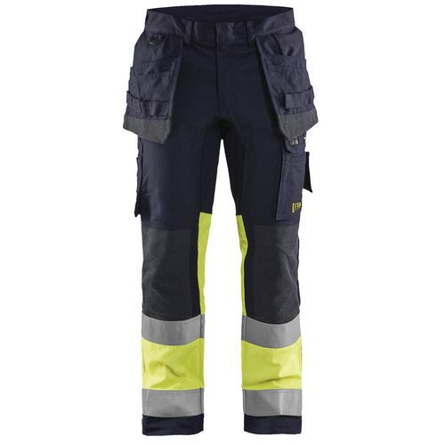 Pantalon De Travail Multinormes Inhérent Stretch Fluorescent Taille 46