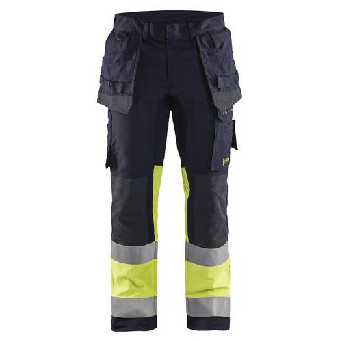 Pantalon De Travail Multinormes Inhérent Stretch Fluorescent Taille 48