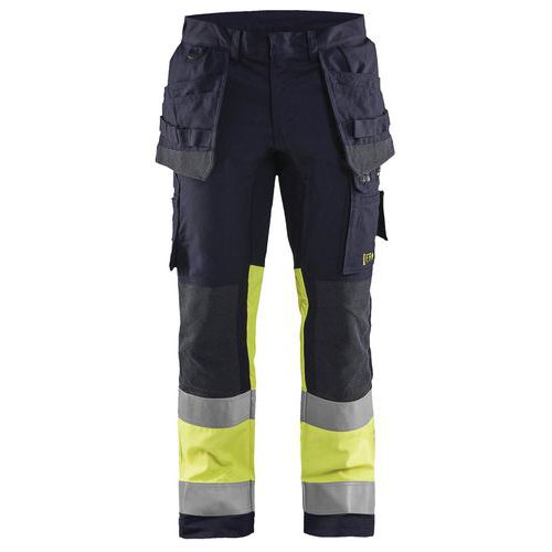 Pantalon De Travail Multinormes Inhérent Stretch Fluorescent Taille 52