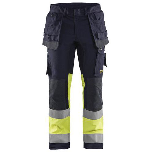 Pantalon De Travail Multinormes Inhérent Stretch Fluorescent Taille 54
