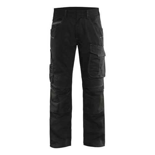 Pantalon De Travail Services Stretch Noir/gris Foncé Taille 44