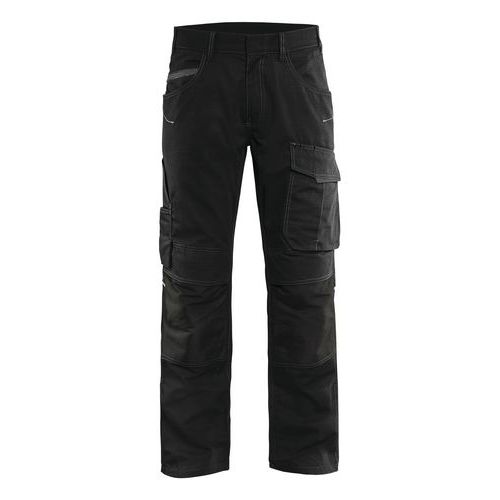 Pantalon De Travail Services Stretch Noir/gris Foncé Taille 64c