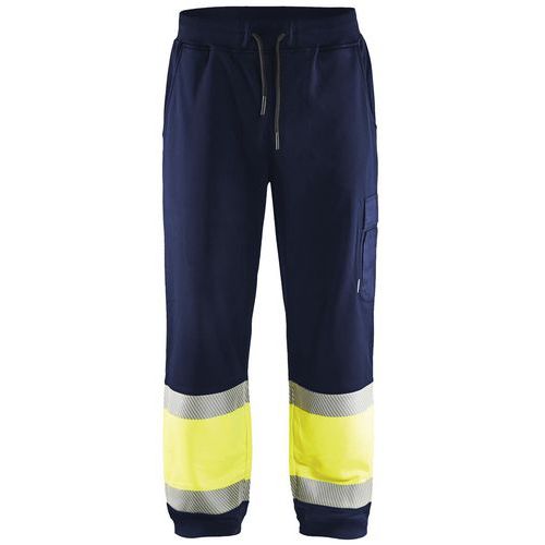 Jogging Haute-visibilité Marine/jaune Fluorescent Taille S