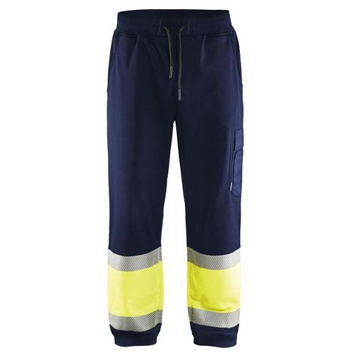 Jogging Haute-visibilité Marine/jaune Fluorescent Taille Xl