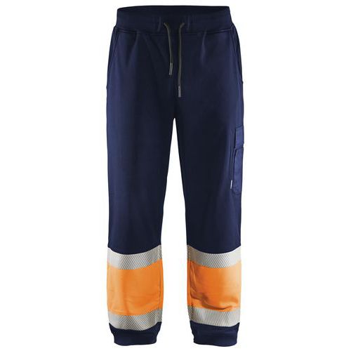 Jogging Haute-visibilité Marine/orange Fluorescent Taille Xl