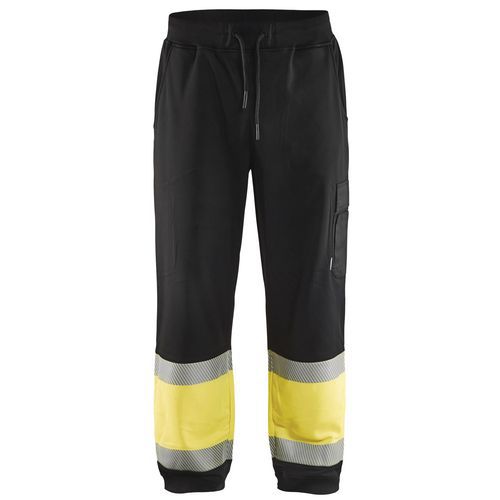 Jogging Haute-visibilité Noir/jaune Fluorescent Taille M